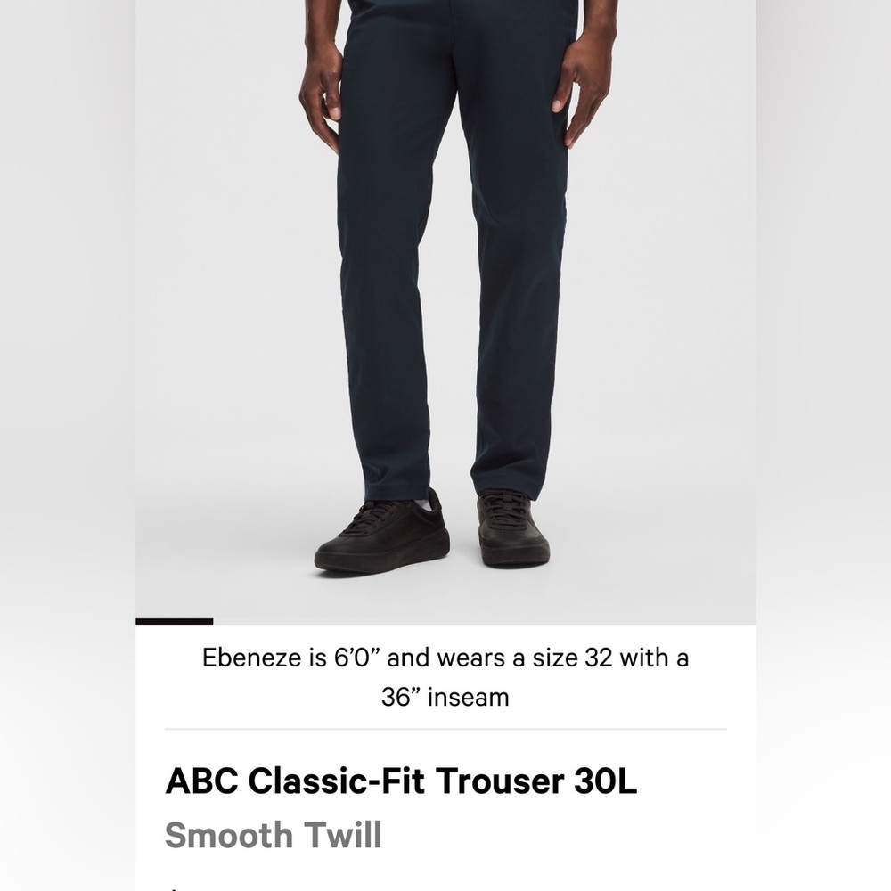 Lululemon Men's Navy Pants
